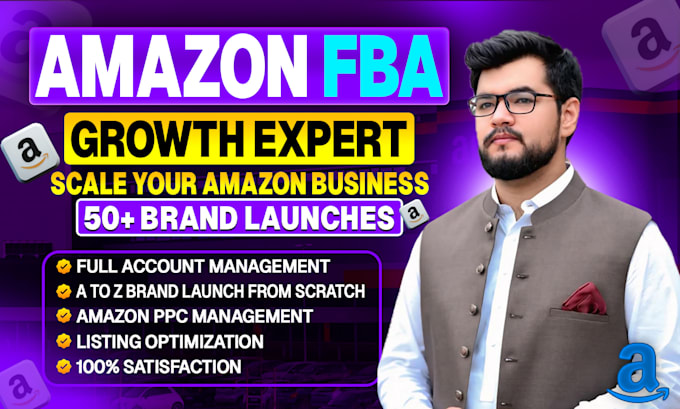 be your expert amazon fba virtual assistant, account manager