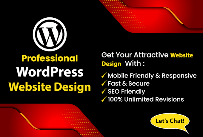 build responsive wordpress website design or blog