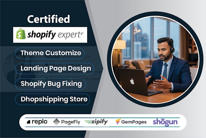 do shopify store clone landing page with pagefly gempages shogun ecomposer replo