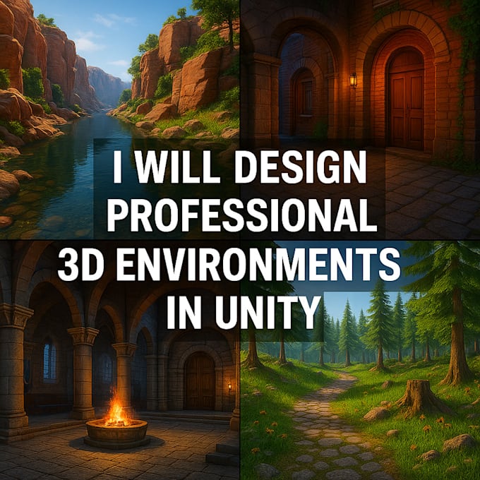 design stunning 3d environments in unity