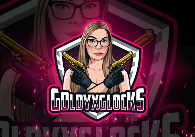 craft professional twitch logo, screens, overlays emotes, kick, animation