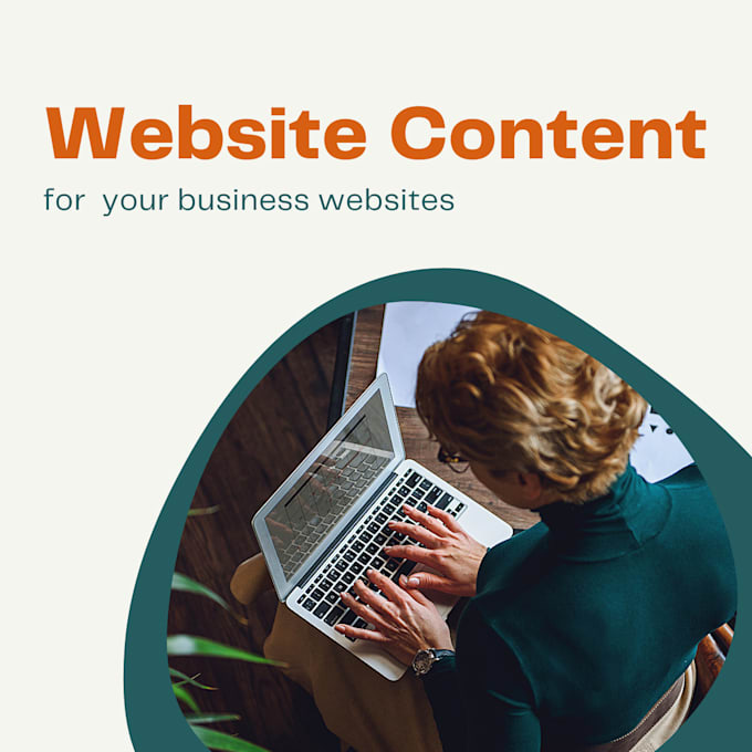 write a professional website content
