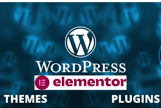 make wordpress website with elementor