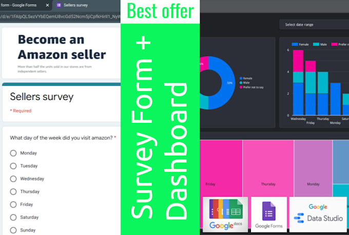 Create Online Survey Forms And Dashboard For Survey Data