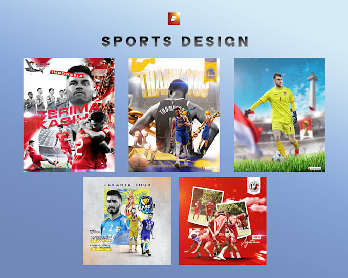 create pro sports branding for social media