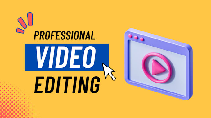 do professional video editing