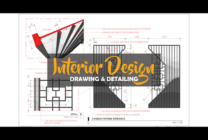 do elevation drawing  for your construction work