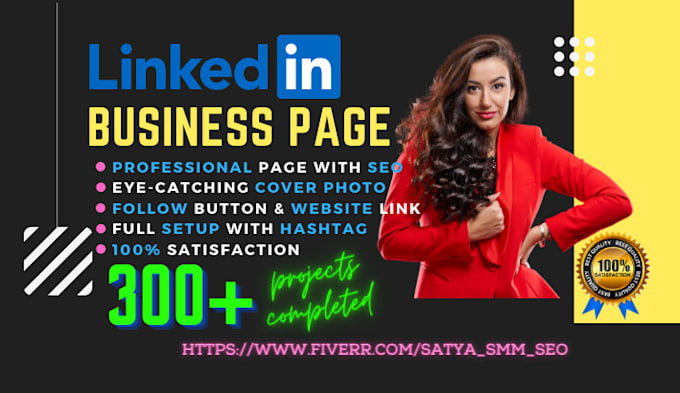 create pro linkedin business or company or showcase page