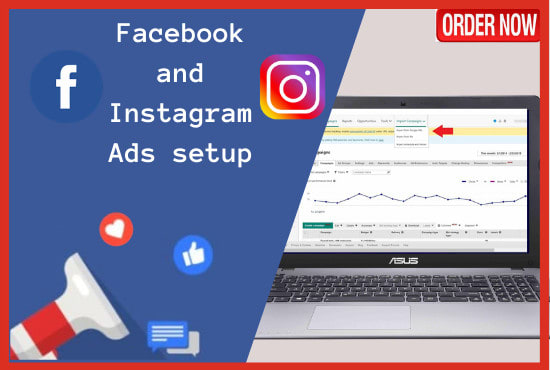 create, setup and run facebook and instagram ad campaign