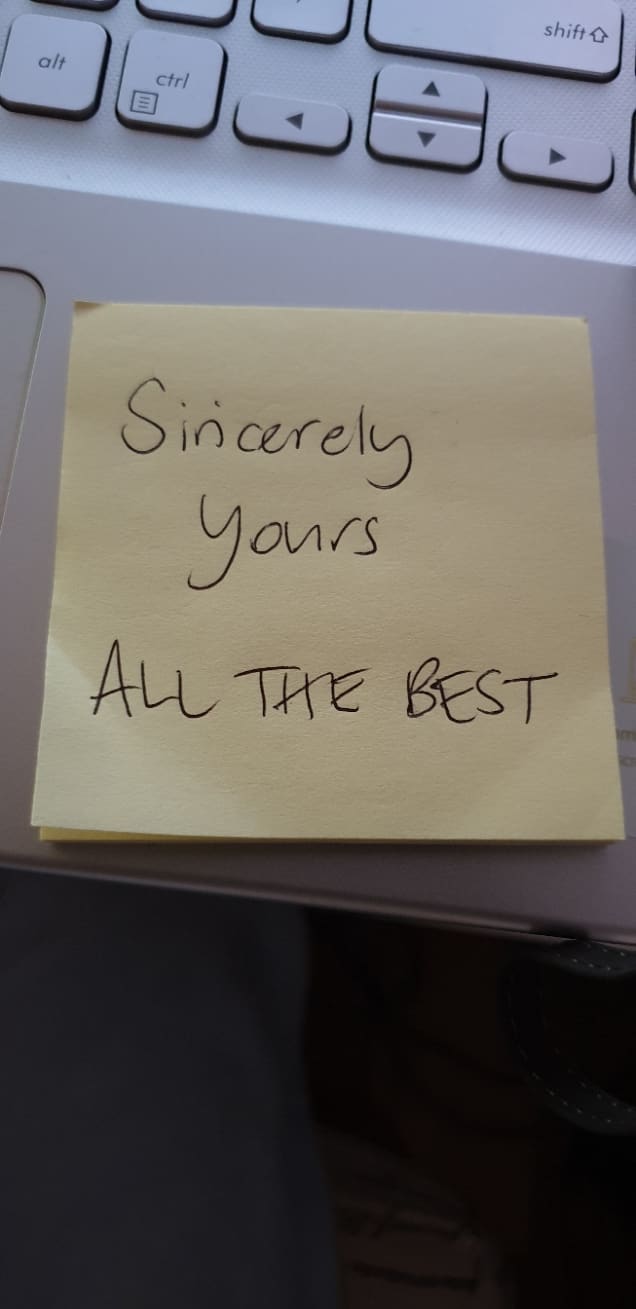 handwrite a letter or card on your behalf to send within australia or overseas