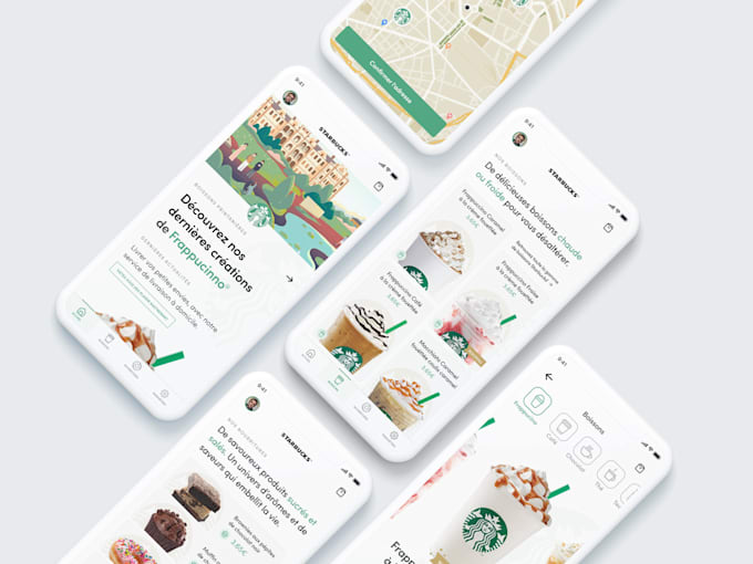 Design ui ux mockups for your product by Julien_fvle | Fiverr
