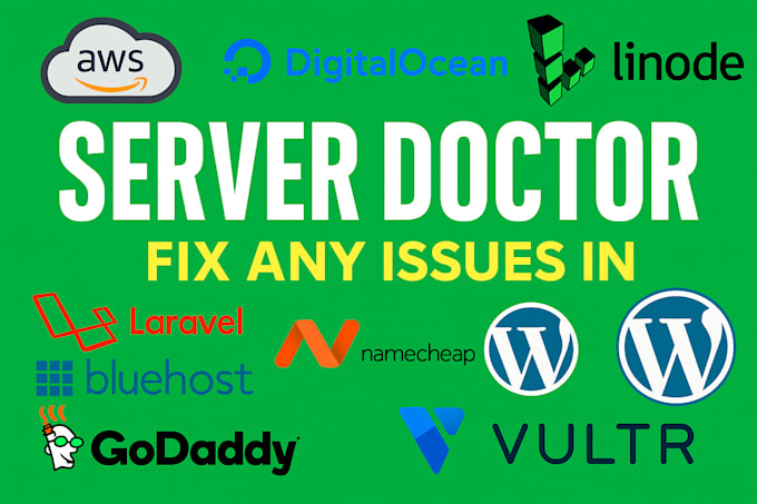 be your server doctor fix any issues in digitalocean,aws,vps