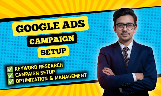 setup and run google ads for book author