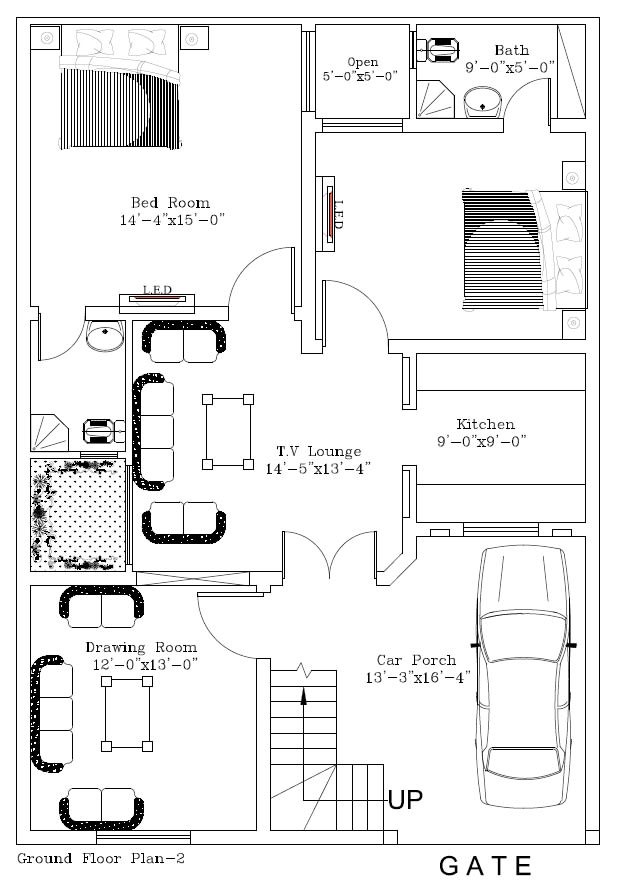 create architectural drawings plans section in cad