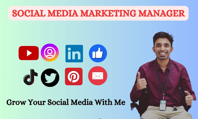 be your social media marketing manager