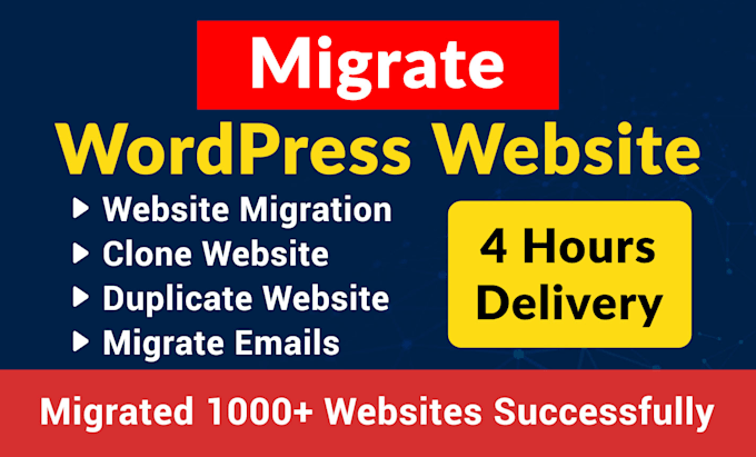 wordpress migration, clone website, duplicate website