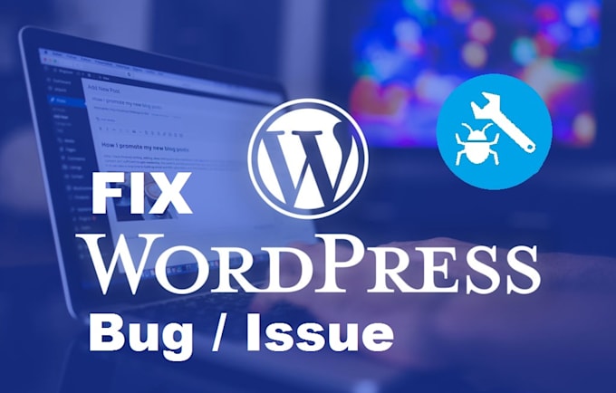 fix an issue with your wordpress site