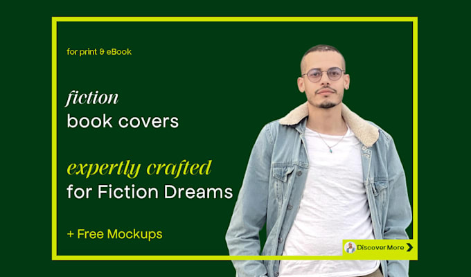 design a premium fiction book cover for KDP print and ebook