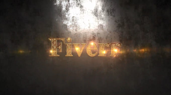create this 3d logo animation intro video