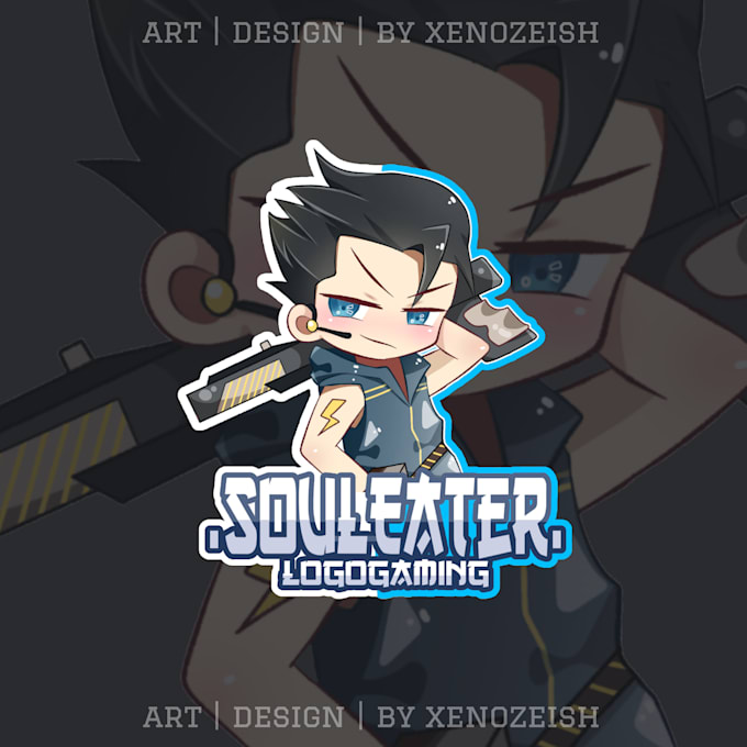 Design Exclusive Logo With Cute Anime Mascot, Chibi