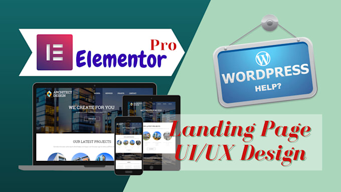 design or clone website and landing page with elementor and elementor pro