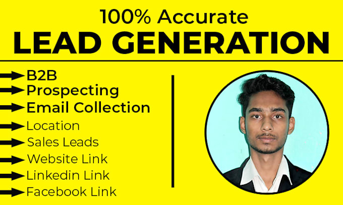 do b2b lead generation and prospect email list in short time
