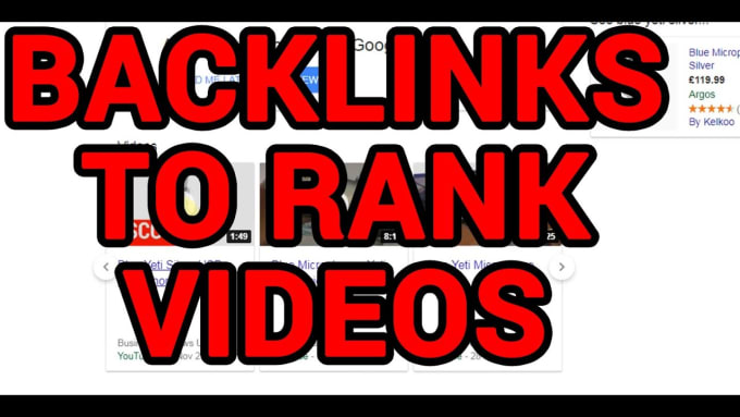 Youtube Backlinks