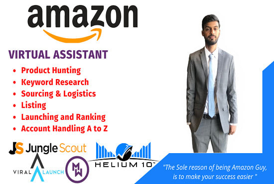 be your expert amazon virtual assistant VA, amazon fba VA