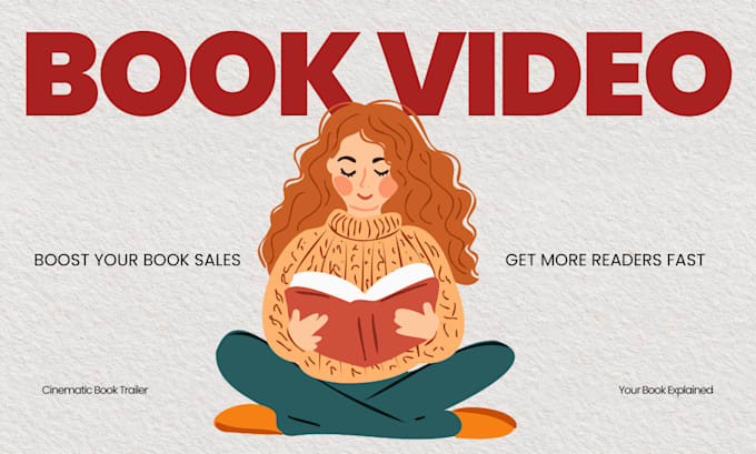 create a cinematic book trailer and book promo video