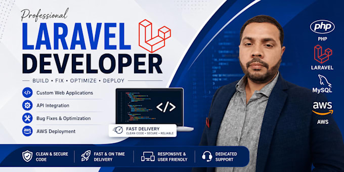develop, customize, and optimize laravel web applications