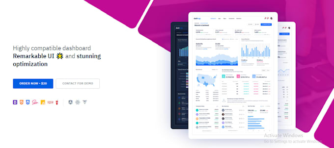 Do front end web development in react js and javascript by M_usman_shah ...