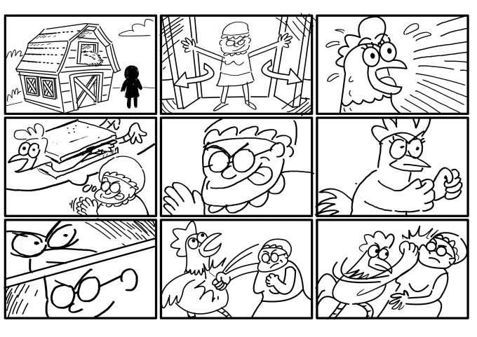 Storyboard for 2d animation by Alifstyle | Fiverr