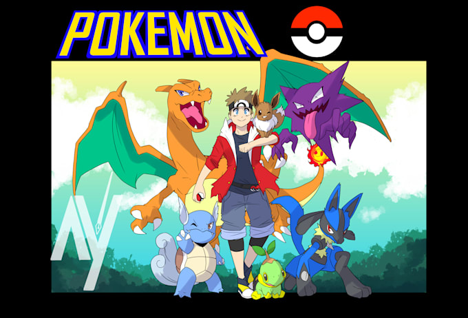 draw your character in my pokemon style