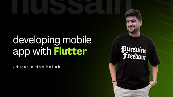 create a hybrid mobile application using flutter