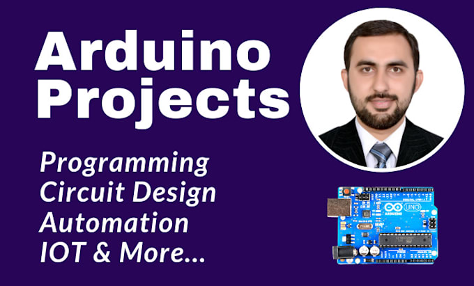 do arduino programming, projects and circuit designing