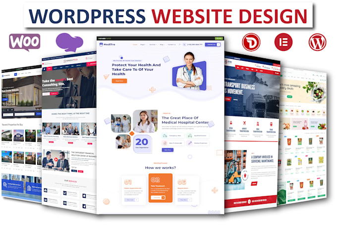 create a responsive, professional wordpress website