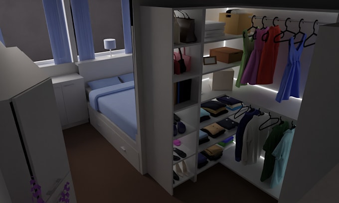 create and render professional realistic 3d scenes