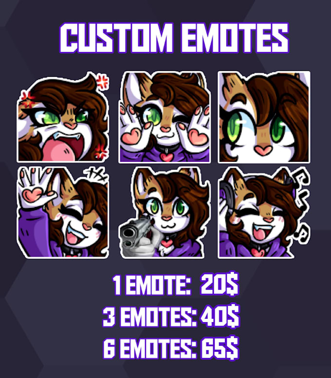 create custom emotes or stickers