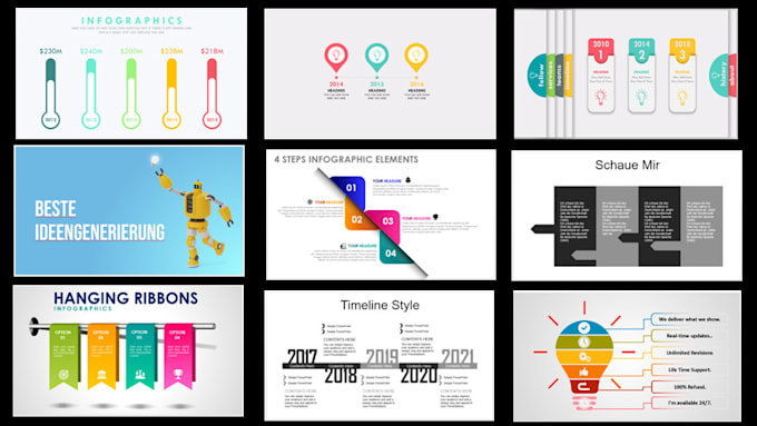 design powerpoint template and PPT slides