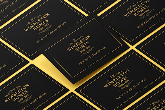 create a minimalist business card design