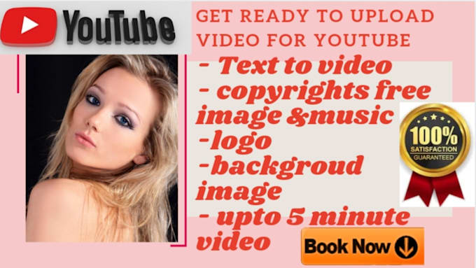 convert your text into youtube videos