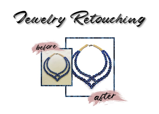 retouch your jewelry professionally