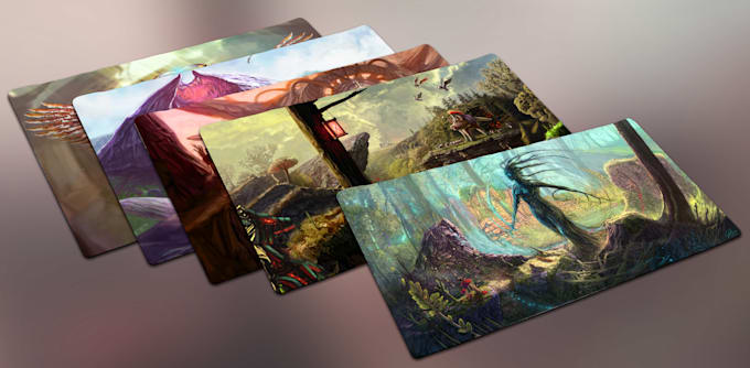 design a playmat for your card games