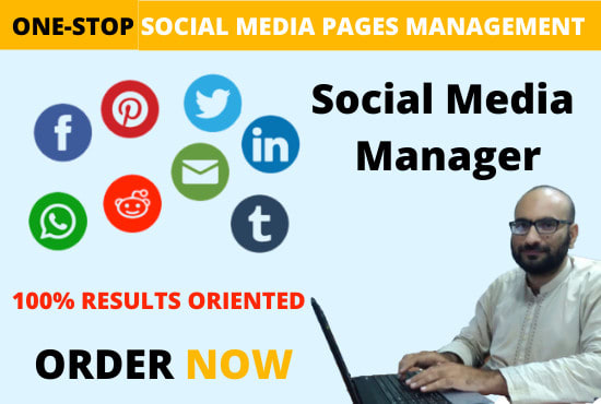 be your social media content creator and social media manager
