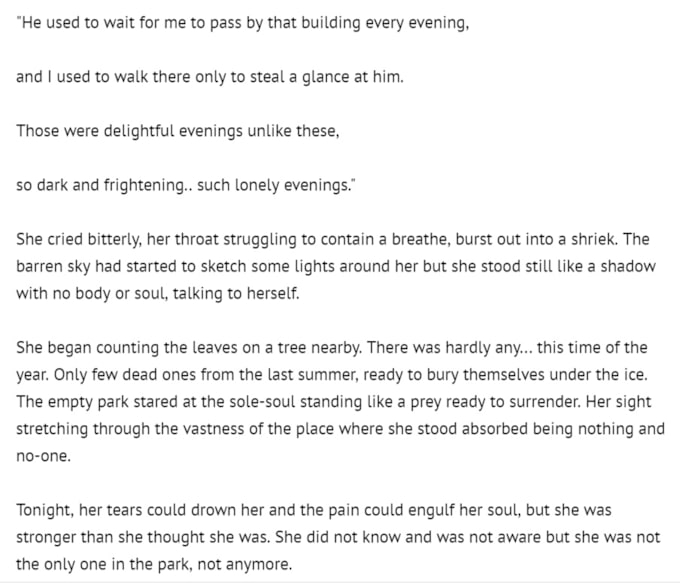 create interesting stories and poems for you
