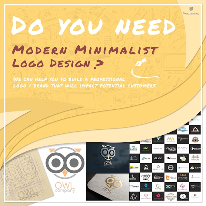 create a modern minimalist logo design