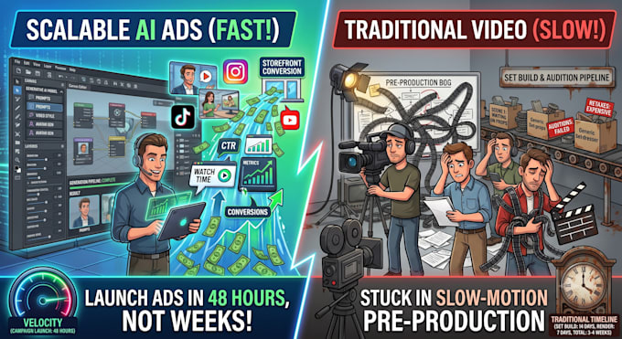 create high converting ai video ads for dtc brands and ecommerce