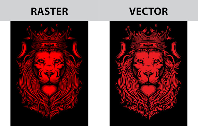 manually vectorize and redraw your logo or sketch