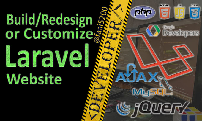 Develop your website with php laravel vue api by Faai5200 | Fiverr