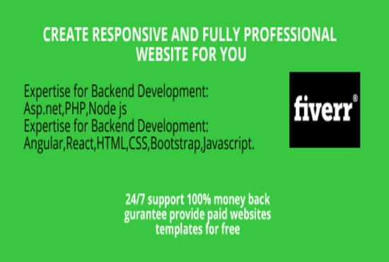 Create a professional website for you in python by Elan_mark | Fiverr